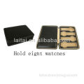 hot sale 8 Watches Rectangular Leather Watch Box